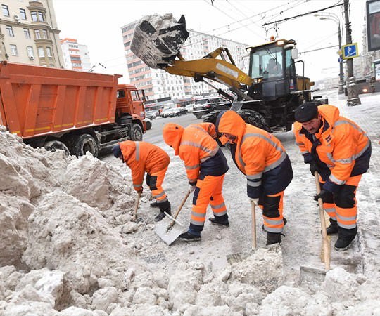 Уборка снега в Казани и  Республике Татарстан